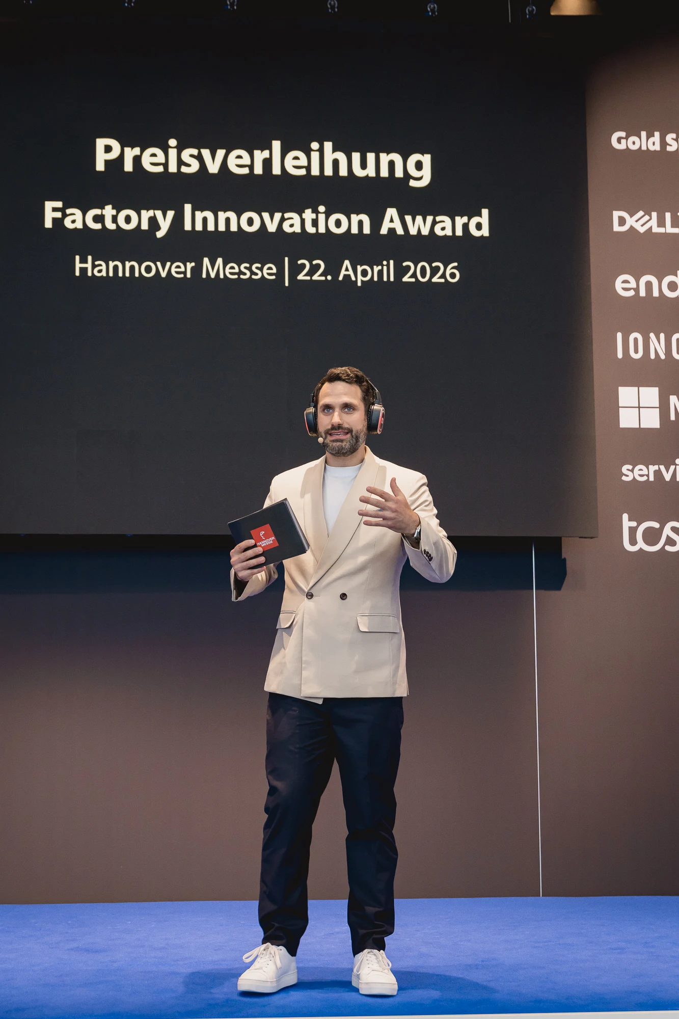 Preisverleihung auf der Hannover Messe